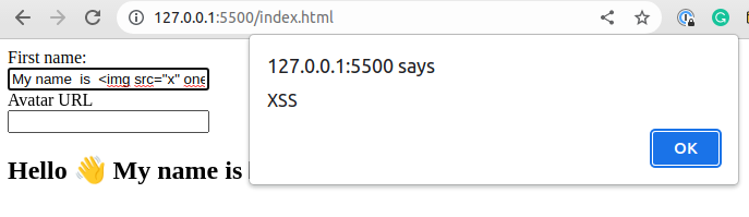 XSS Example